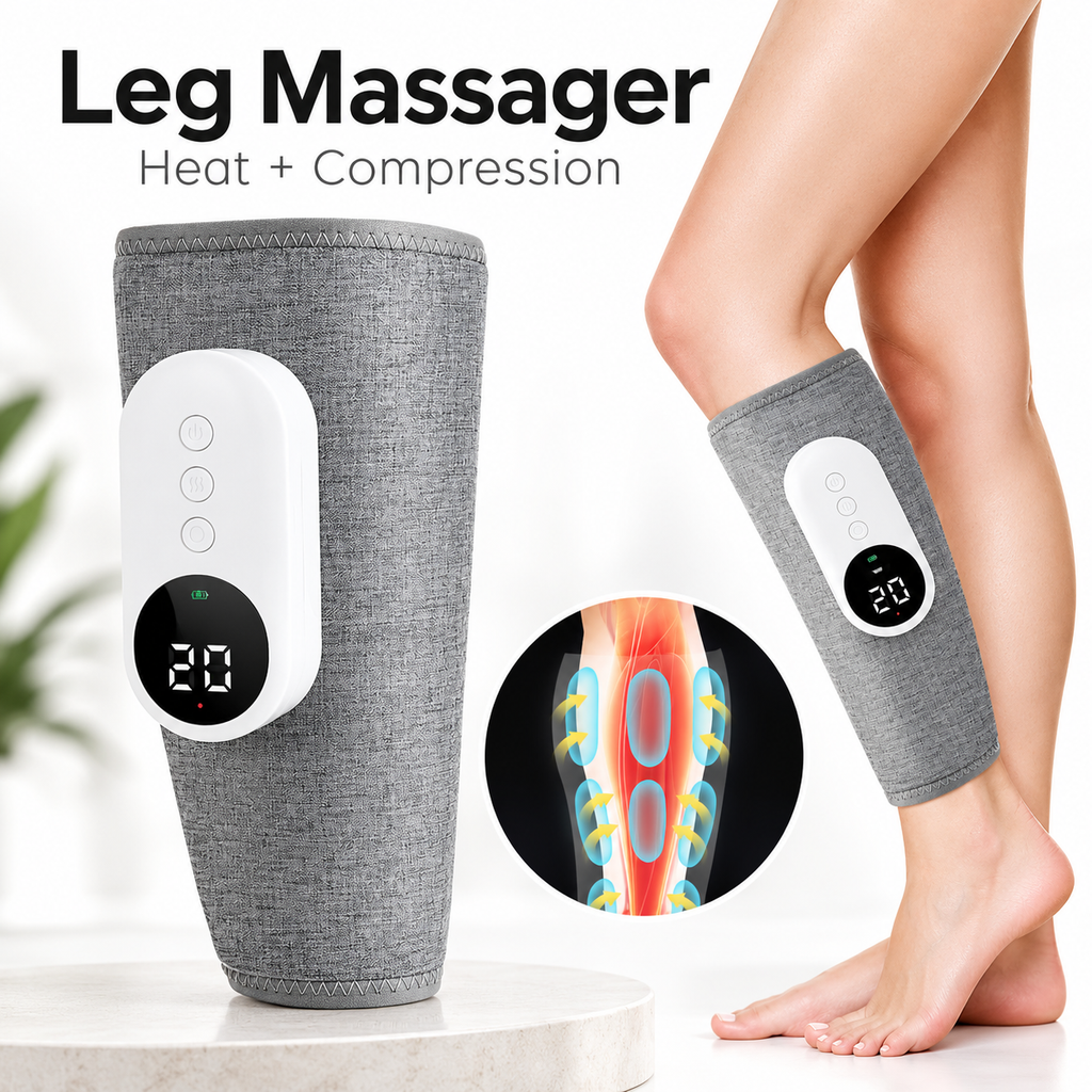 Body Proper heat and air compression leg massager